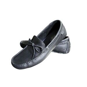 Sperry Top Sider Wave Driver 1-Eye Loafer Mocassin Black Leather Mens Size 11
